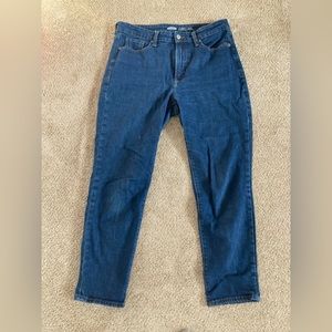 high rise skinny jeans